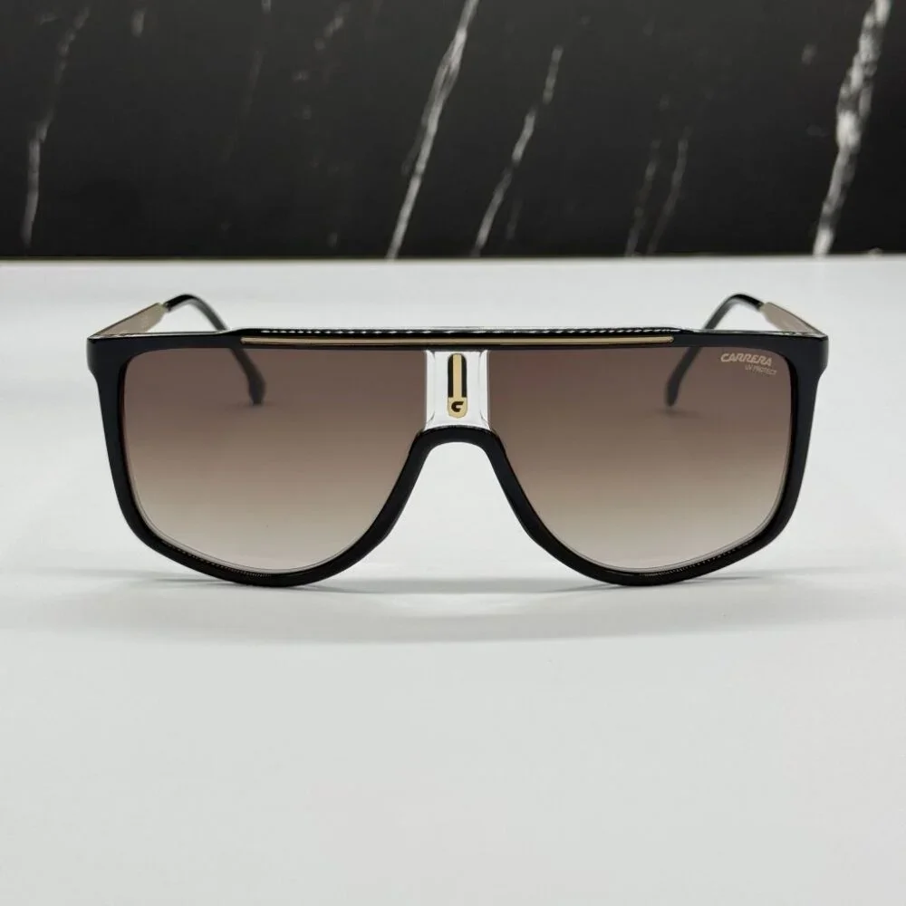 NEW CARRERA 1056/S 2M2 SUNGLASSES MEN BROWN GOLD AVIATOR EYEWEAR